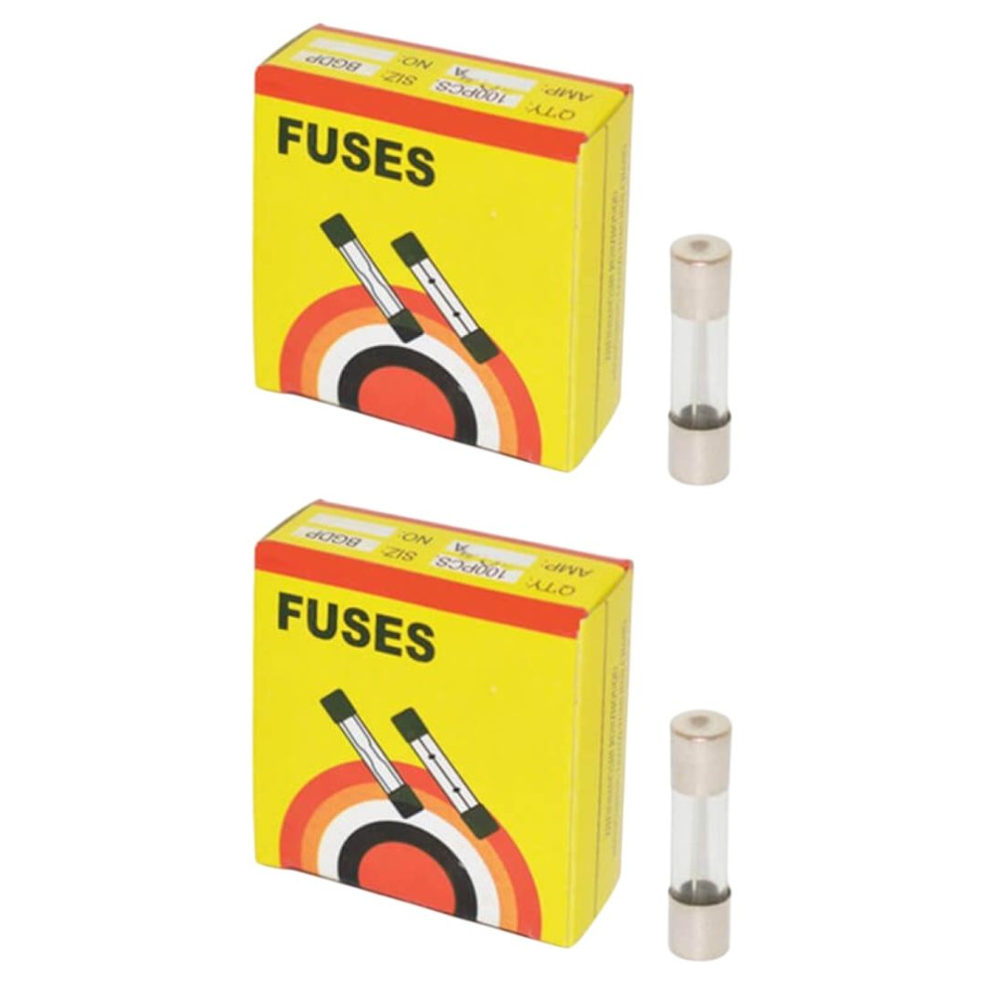 1 Caixa (100 Peças) Fusível de Vidro 6x30 3A 250V - MAN-PROT-FUSE-220632 - Comecx Labs