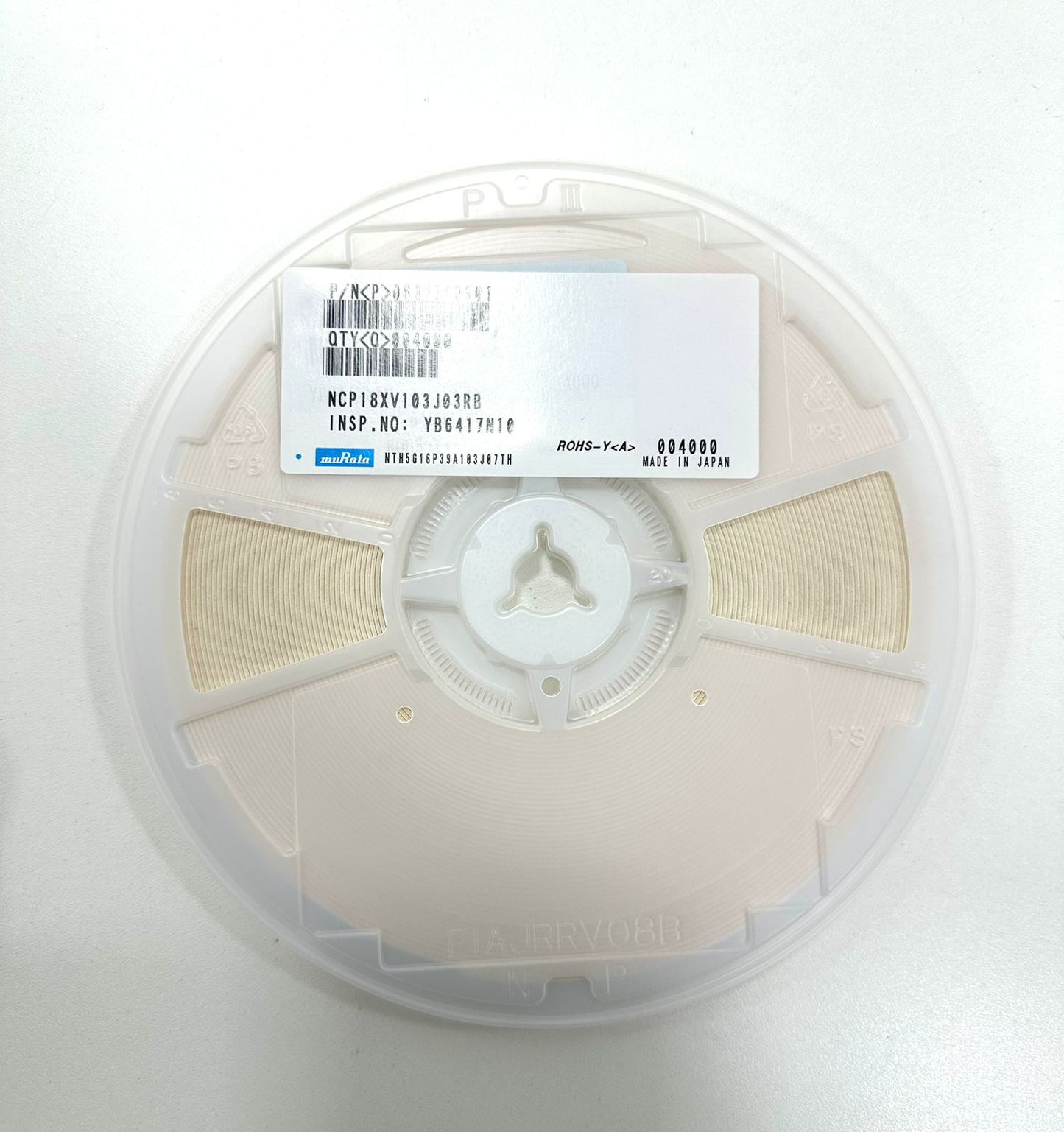 4.000 peças - Termistor NTC 10K OHM SMD 0603 (1608) 5% NCP18XV103J03RB (ROLO) - MAN-PROT-THERMAL-194932 - Comecx Labs