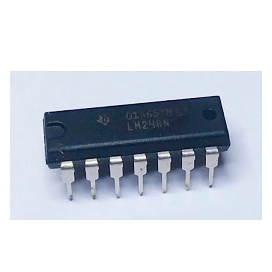 Circuito Integrado Amplificador LM248N DIP-14 PTH - CI-TECH-LM248N - Comecx Labs