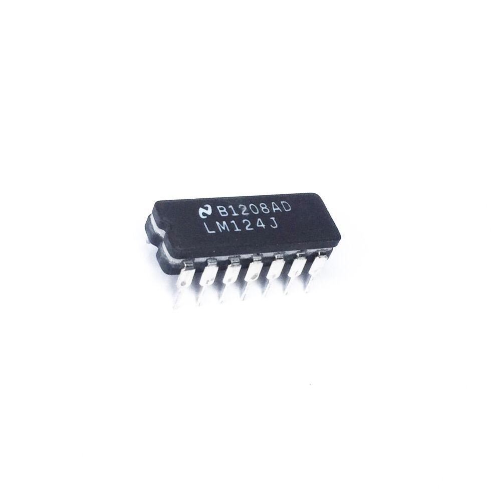 Circuito Integrado Amplificador LM124J CDIP-16 PTH - CI-TECH-LM124J - Comecx Labs