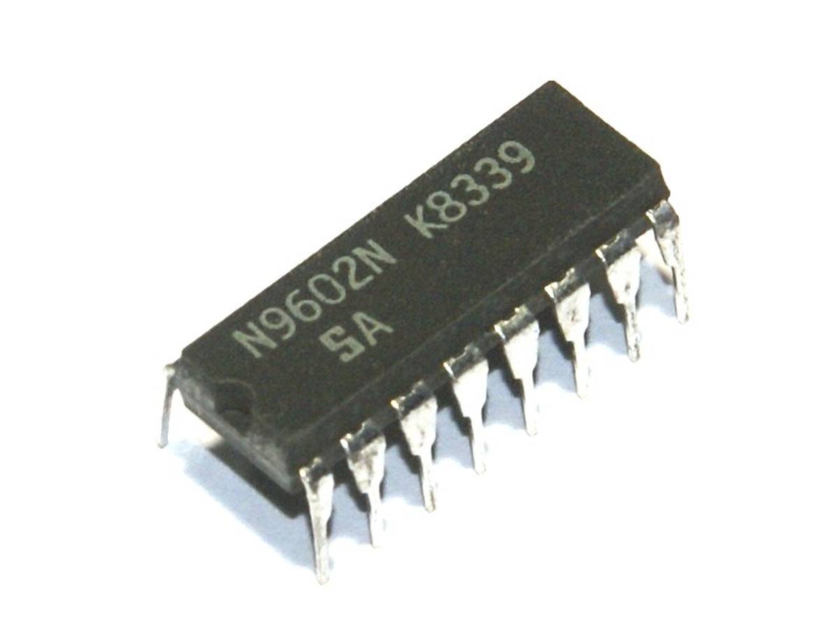 Circuito Integrado N9602N DIP-16 PTH - CI-TECH-N9602N - Comecx Labs