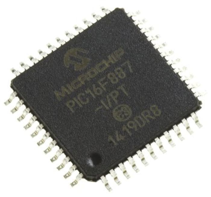 Microcontrolador PIC16F887-I/PT TQFP-44 SMD - CI-TECH-PIC16F887-I-PT - Comecx Labs