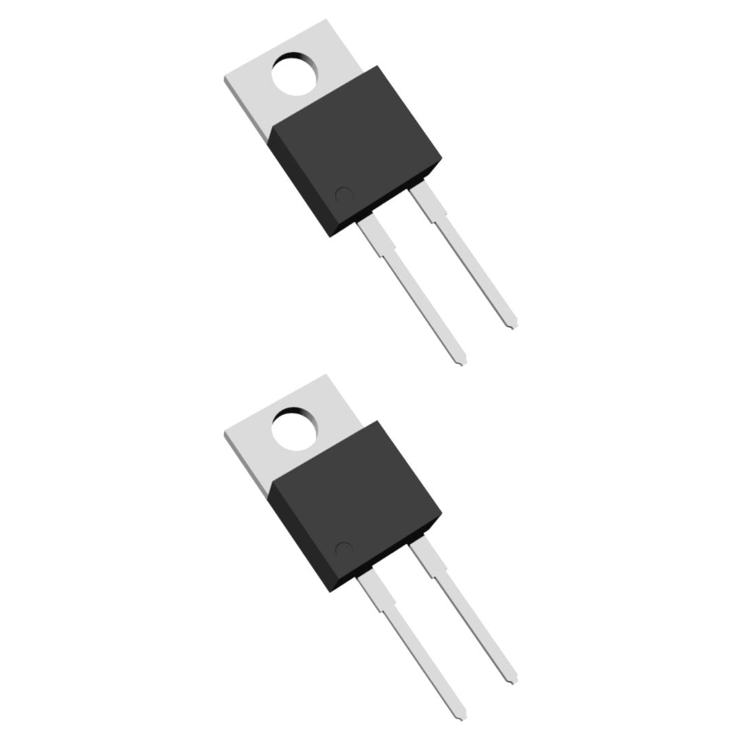 Diodo Retificador RHRP15120 1200V 15A TO-220 PTH - COMP-DIODE-RHRP15120 - Comecx Labs