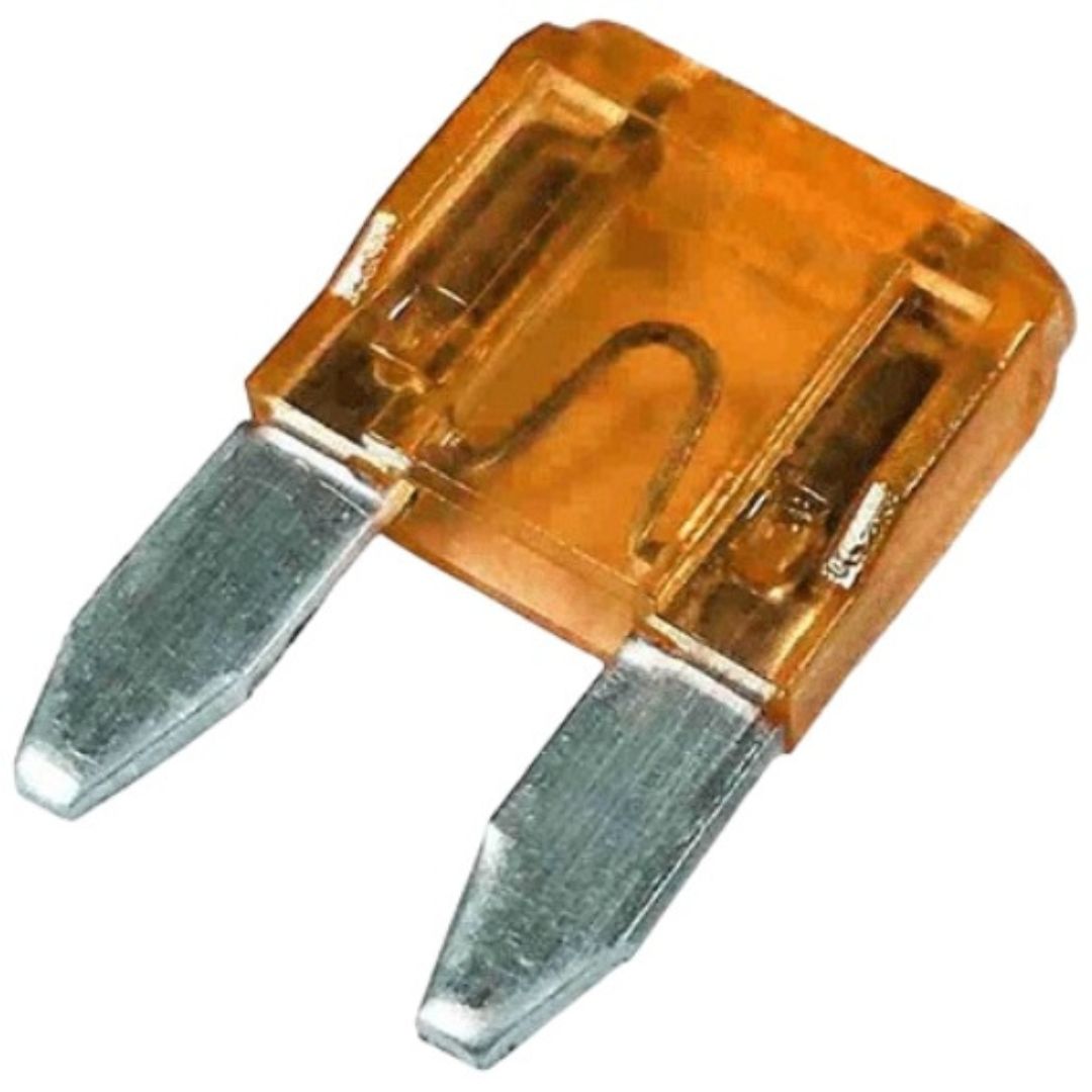 Fusível Lâmina 5A Mini Laranja - MAN-PROT-FUSE-165548 - Comecx Labs
