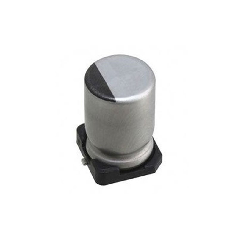 Kit com 20 Capacitores Eletrolíticos SMD 220uF 25V - KIT-CAP-ELET-SMD-220UF-25V-20 - imagem 1 - Comecx Labs