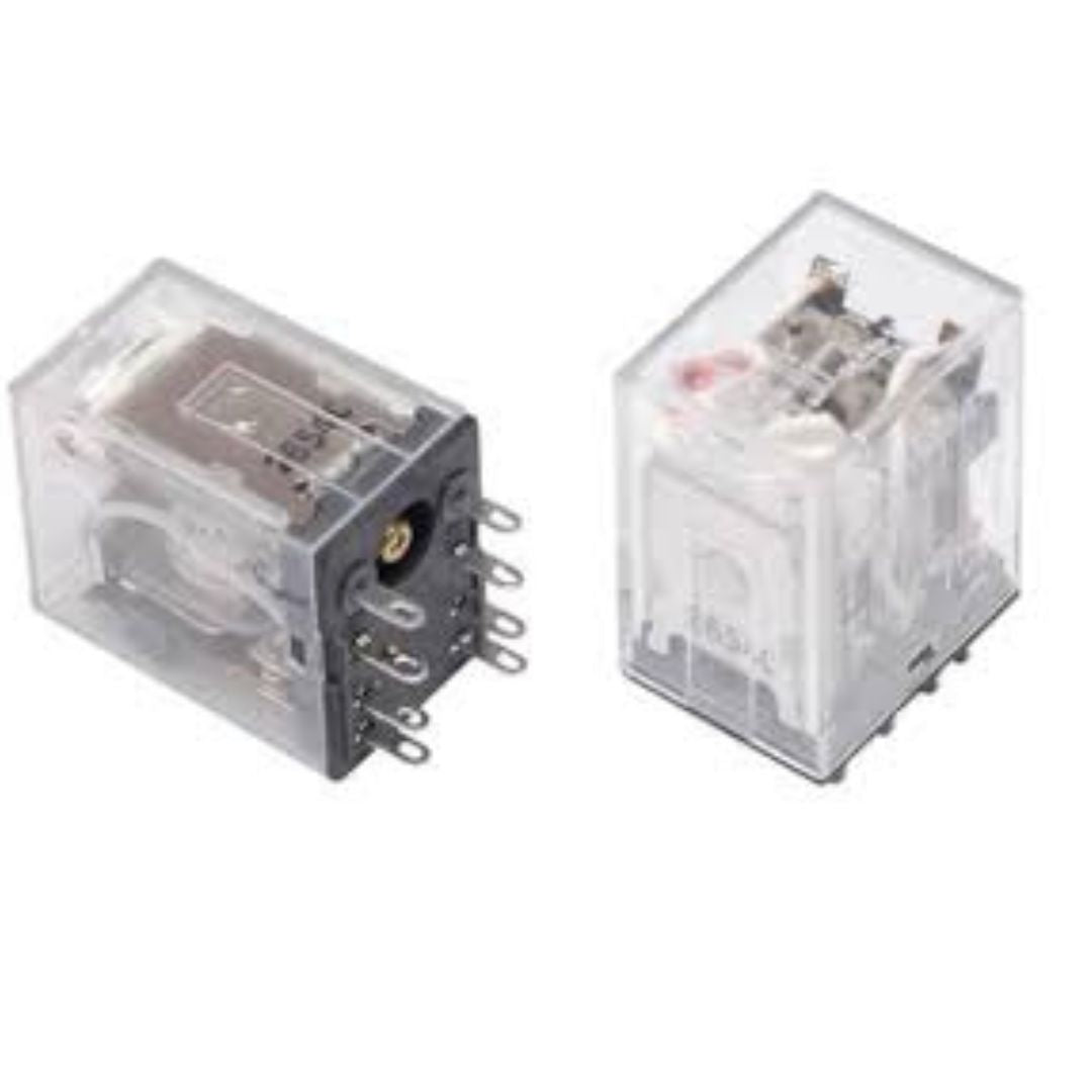 Relé 24V VDC 5A 8 Pinos DPDT ( MY2-02-DC24 ) Omron - MAN-PROT-RELAY-233292 - Comecx Labs