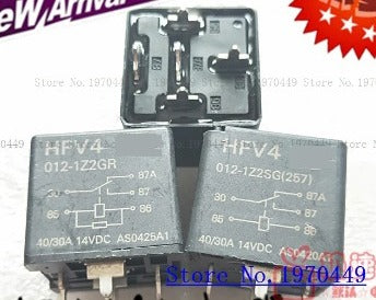 Rele Automotivo 12V 40/30a 5 Pinos HFV4 012-1ZSG(555) - MAN-PROT-RELAY-107619 - Comecx Labs