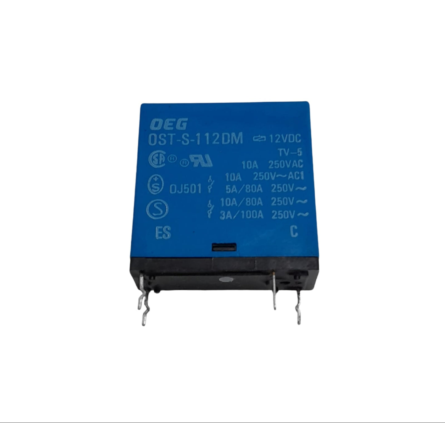 Rele Para PCB 12vdc 10a 4 Pinos (OST-S-112DM) - MAN-PROT-RELAY-133821 - Comecx Labs
