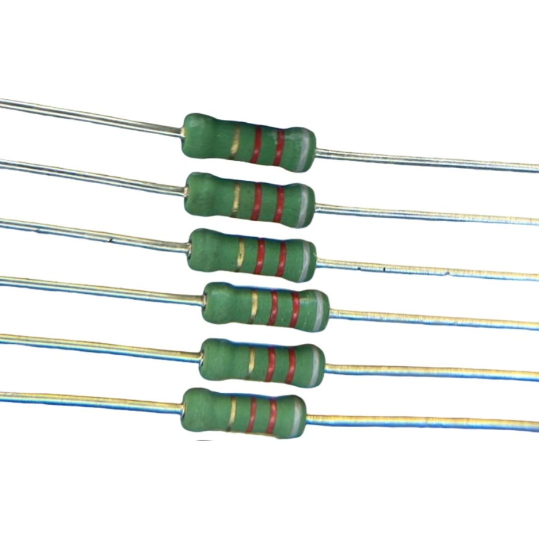 Resistor MOF SMART 8K2 TY02 2W Axial 5% - RES-0RS8201K607 - Comecx Labs