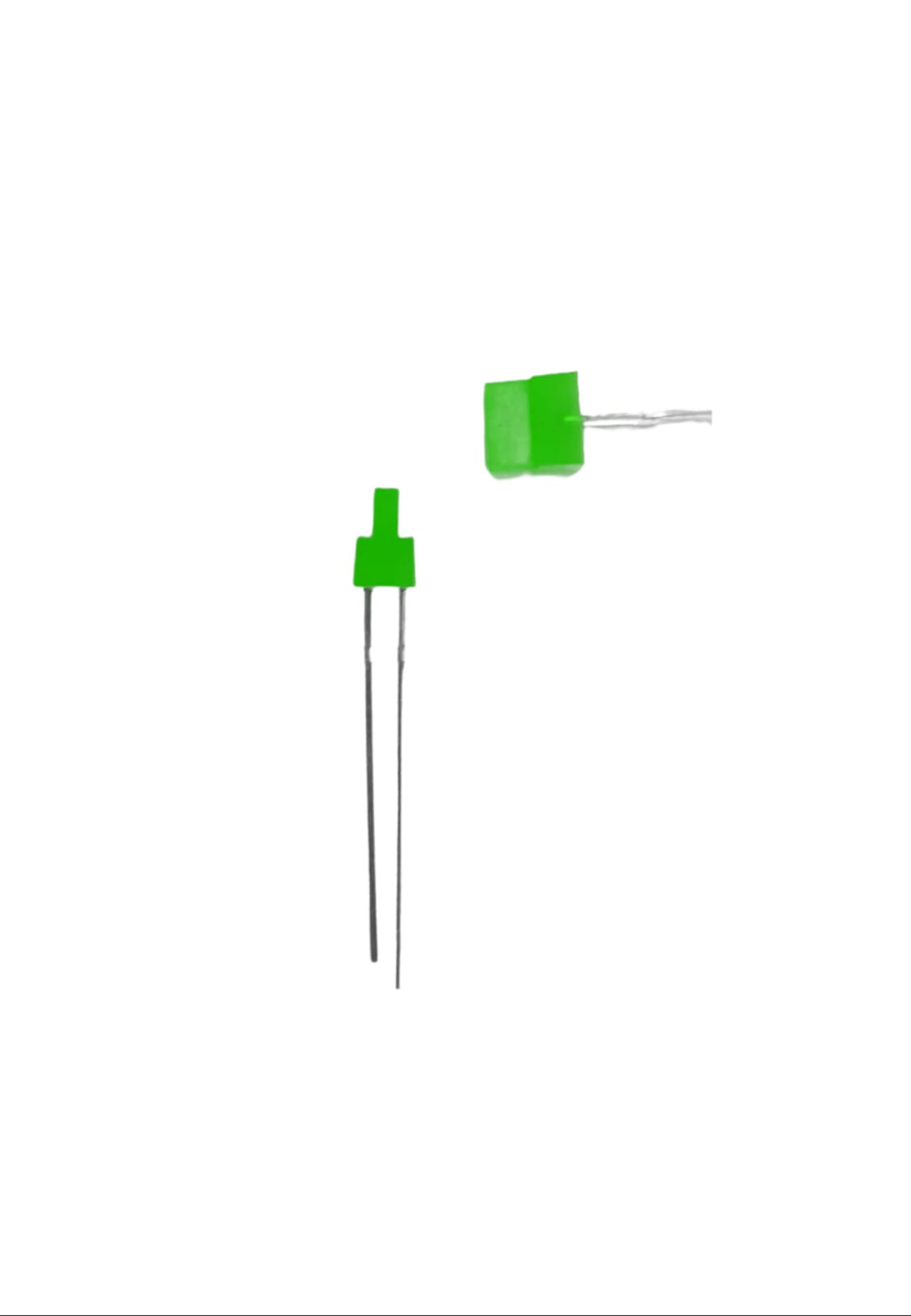 Super LED Verde Difuso Leitoso - Torre de brilho 7mm - COMP-LED-142823 - Comecx Labs
