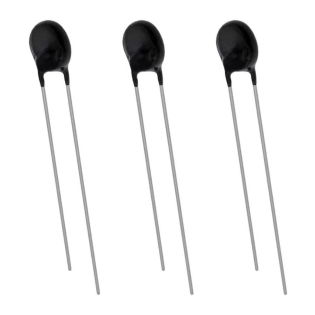 Termistor NTC 10K 3mm MF52 (103) - MAN-PROT-THERMAL-246178 - imagem 1 - Comecx Labs