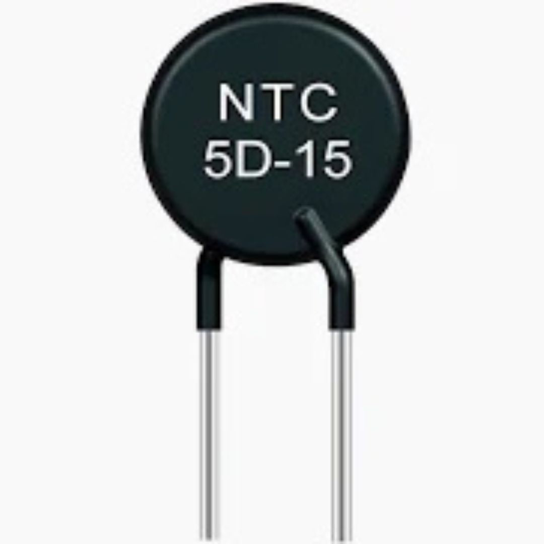 Termistor NTC MF72-5D15 5R 6A 15mm Radial PTH ( 5D-15 ) - MAN-PROT-THERMAL-235716 - Comecx Labs