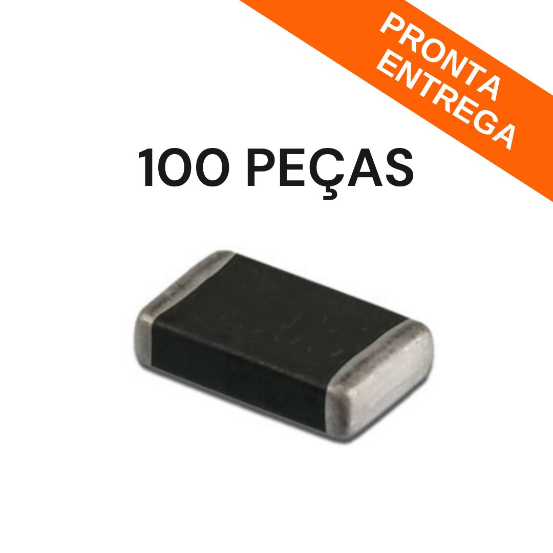 Kit 100 Resistores SMD ZX 510R 0201 5% - RES-237628 - Comecx Labs