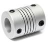 Acoplamento Flexível 4x4mm para Motor e Fuso CNC - Comecx Labs