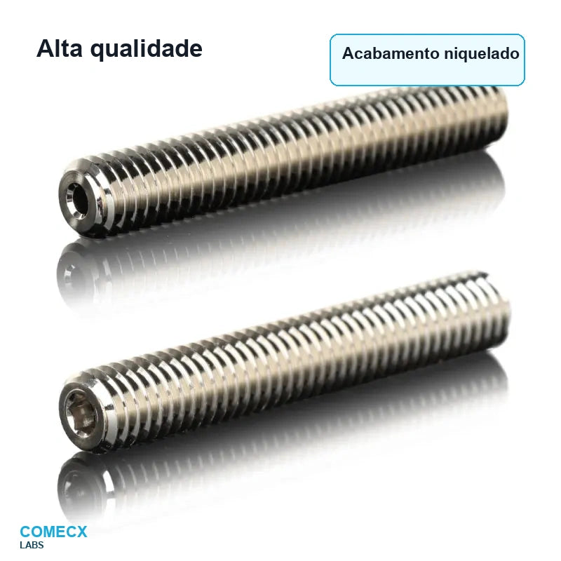 Adaptador Mellow Copper Super Volcano com acabamento niquelado - Comecx Labs