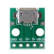 Adaptador Micro USB Fêmea para Pinos DIP - Comecx Labs