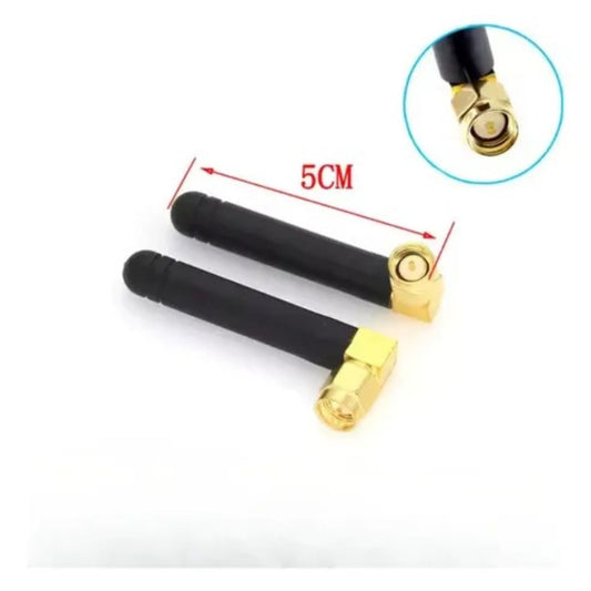 Antena em L Macho para GSM GPRS SIM900 - IOT-ANT-GSM-SIM900-L - Comecx Labs