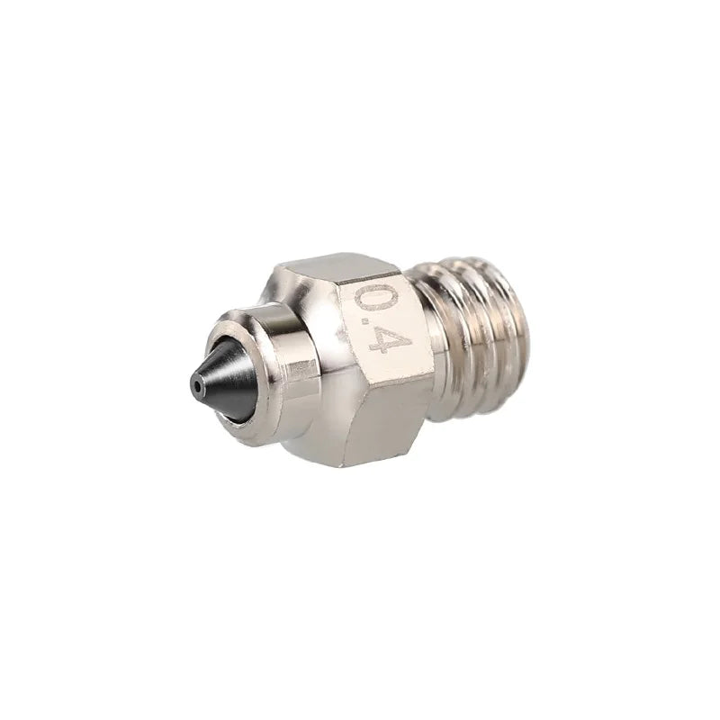 Bico Mellow DLC MK8 em aço endurecido e cobre para hotend CR10 - imagem 3 - Comecx Labs
