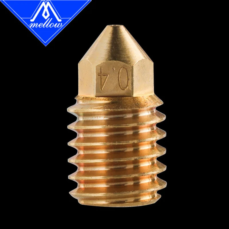 Bico Mellow NF TZ em aço endurecido para hotend TZ2.0 - imagem 6 - Comecx Labs