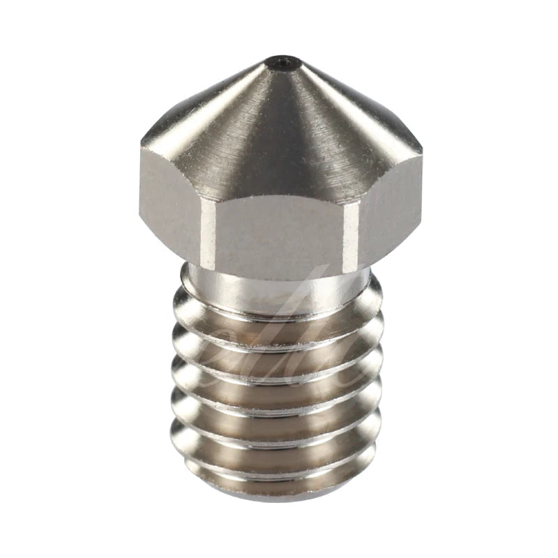 Bico Mellow NF-V6 Cobre Niquelado M6 para Hotend V6 - imagem 4 - Comecx Labs