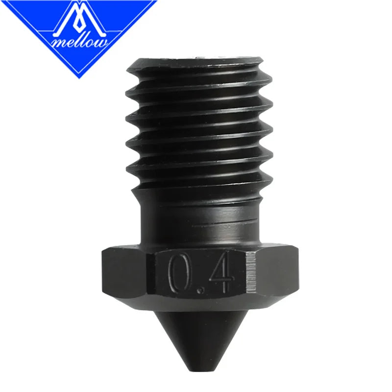 Bico NF V6 A2 em aço endurecido 2,85 mm para E3D hotend - imagem 5 - Comecx Labs