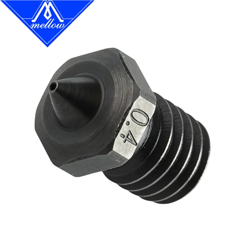 Bico NF V6 A2 em aço endurecido 2,85 mm para E3D hotend - imagem 6 - Comecx Labs