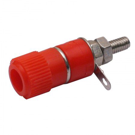 Borne Para Pino Banana Médio B10 4mm - Vermelho - MAN-CON-INDUSTRIAL-3275 - imagem 1 - Comecx Labs