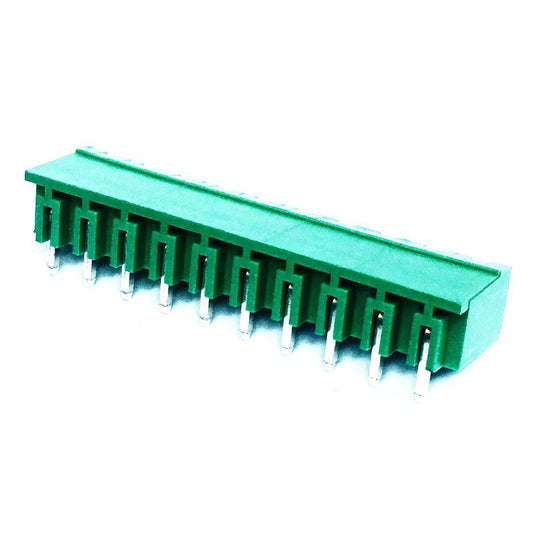 Borne KRE / KRA 10 Vias 90° Verde 10T Comum (2EDGRC-5.0) - MAN-CON-INDUSTRIAL-14847 - Comecx Labs