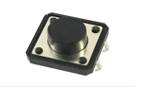 Botão Táctil Momentâneo 12x12x8mm com Haste Lisa - Comecx Labs