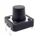 Botão Táctil Momentâneo 12x12x9,5mm com Haste Lisa - Comecx Labs