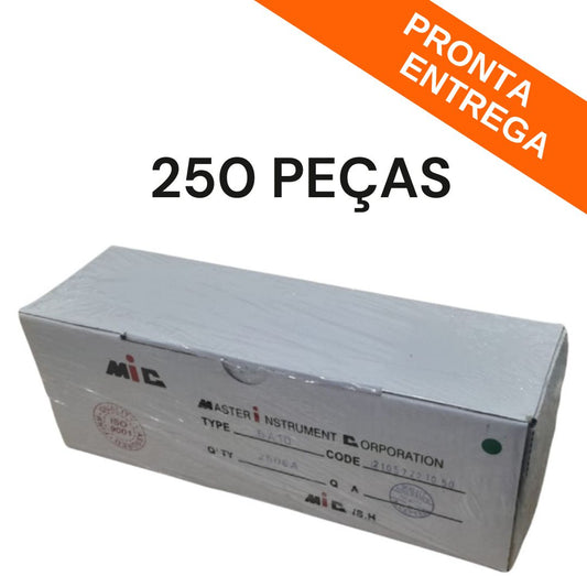 Caixa 250 Peças - Diodo Retificador 6A10 R-6 1000V 6A PTH - SEMI-208182 - Comecx Labs