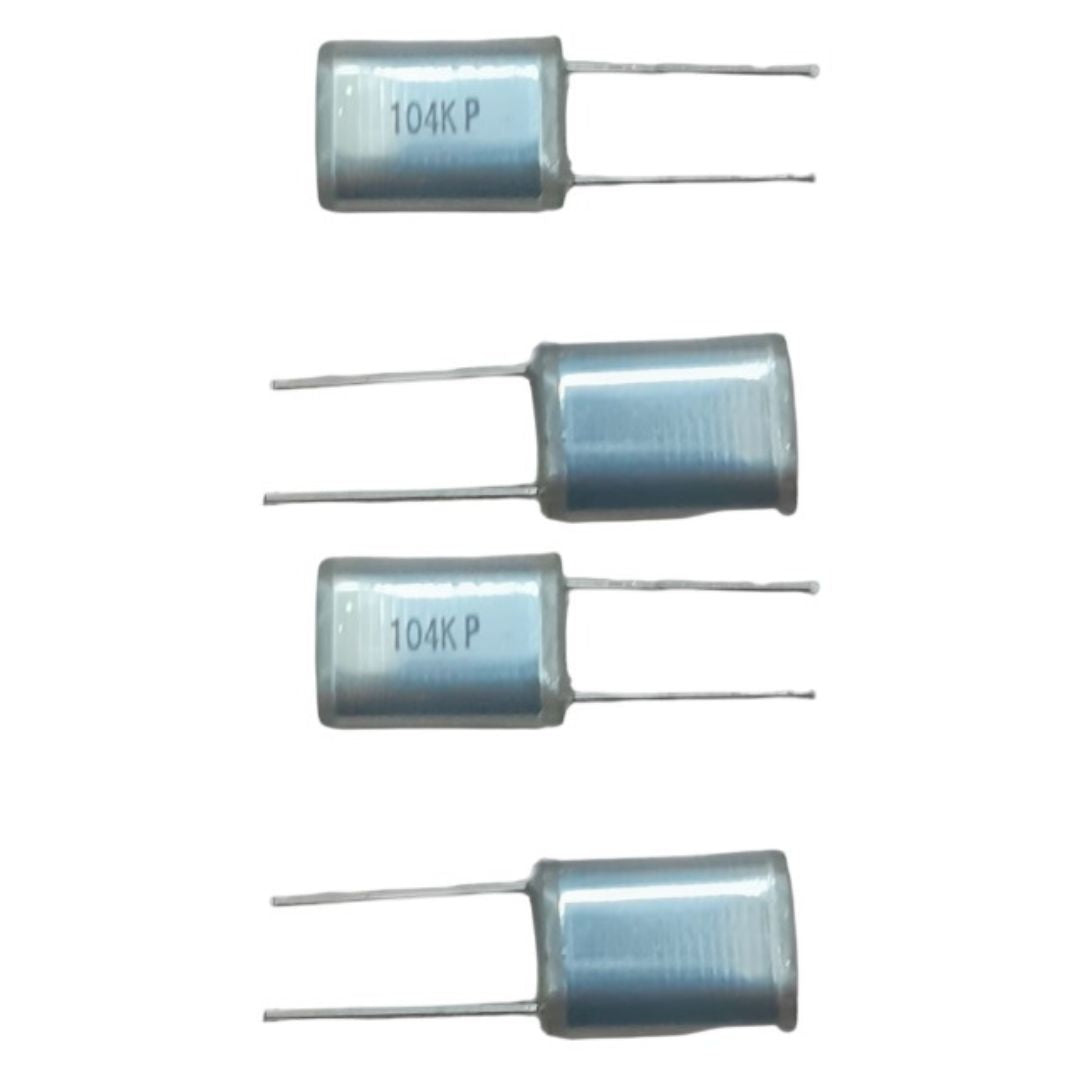 Capacitor Poliester 100nF 100K 100V Radial NISSEI - COMP-CAP-216282 - Comecx Labs