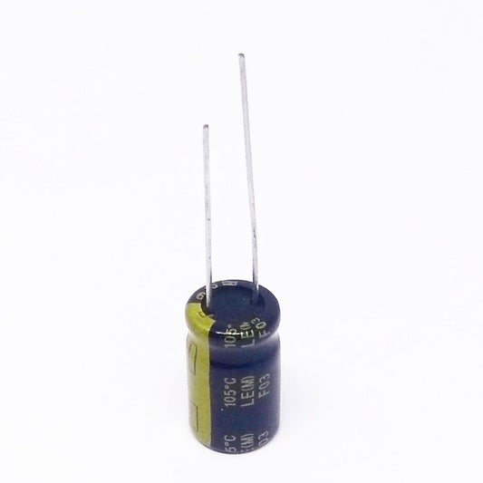 Kit com 50 Capacitores Eletrolíticos 1200uF 6.3V 105C - KIT-CAP-ELET-1200UF-6V3-50 - Comecx Labs