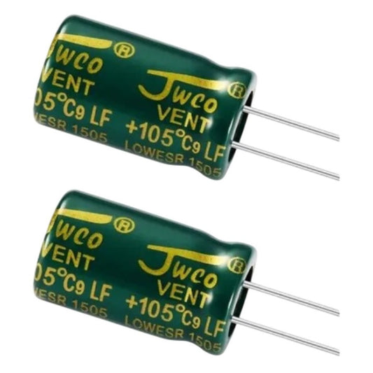 Kit com 20 Capacitores Eletrolíticos 330uF 63V 105C - KIT-CAP-ELET-330UF-63V-105C-20 - Comecx Labs
