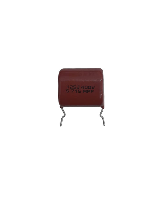 Kit com 10 Capacitores Poliéster 1.2uF 400V Passo 20mm - KIT-CAP-POL-1-2UF-400V-10 - Comecx Labs