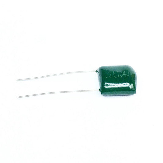Kit com 20 Capacitores Poliéster Metalizado 100nF 250V - KIT-CAP-POL-MET-100NF-250V-20 - Comecx Labs