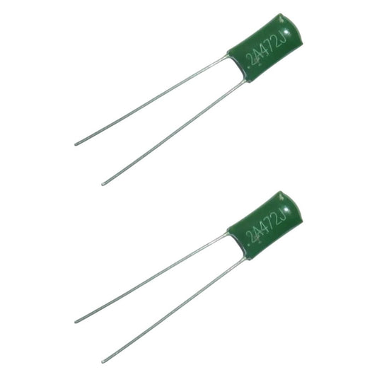 Kit com 50 Capacitores Poliéster Metalizado 4.7nF 100V Passo 5mm - KIT-CAP-POL-MET-4-7NF-100V-50 - Comecx Labs