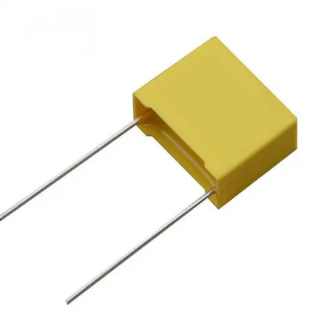 Capacitor Poliéster Supressor 100nF 310V X2 (100K) Passo 10mm - MAN-PROT-SURGE-102615 - Comecx Labs