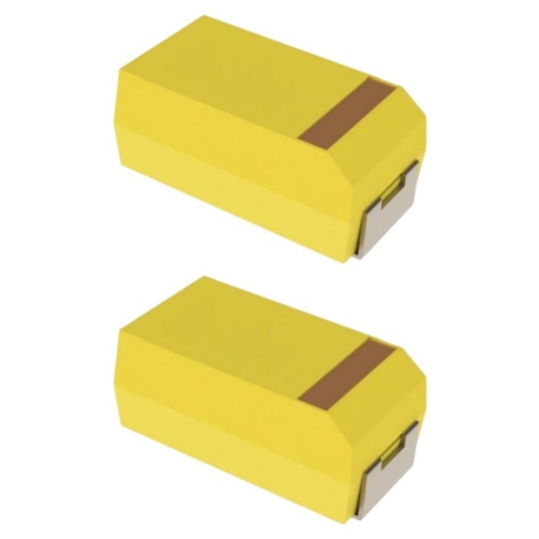 Kit com 10 Capacitores Tântalo SMD 4.7uF 16V - KIT-CAP-TANTALO-SMD-4-7UF-16V-B-10 - Comecx Labs