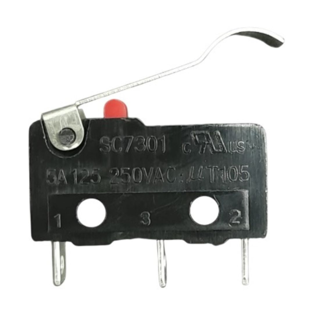 Chave Micro Switch ZX SC7301 3 Terminais 5A 250V - CHV-SC7301 - Comecx Labs