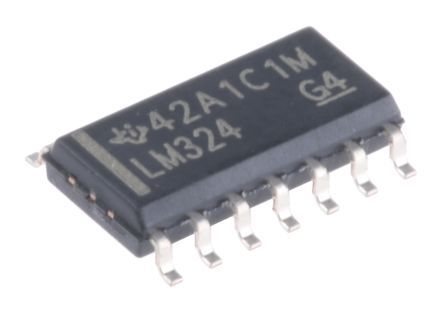 Kit com 10 Circuitos Integrados LM324 SOIC-14 - KIT-CI-LM324-SOIC14-10 - Comecx Labs