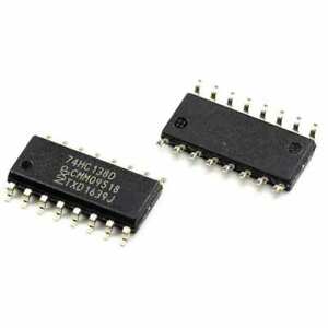 Kit com 10 Circuitos Integrados 74HC138 SOIC-16 - KIT-CI-74HC138-SOIC16-10 - Comecx Labs