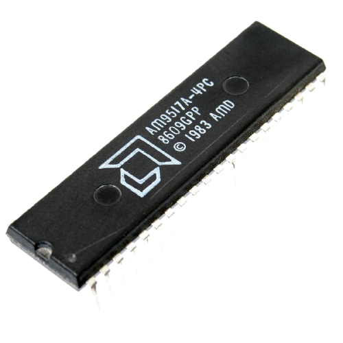 Circuito Integrado AM9517A-4PC DIP-40 PTH - CI-TECH-AM9517A-4PC - Comecx Labs