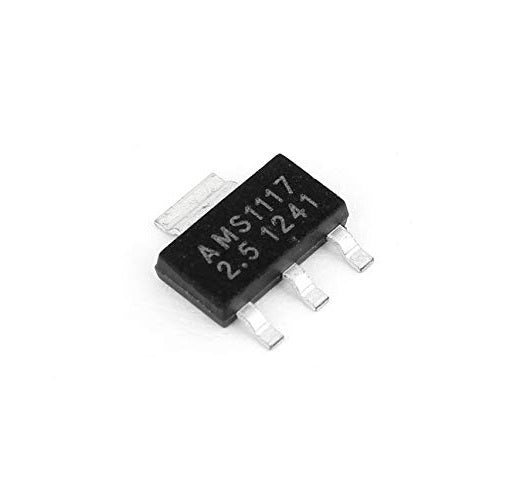 Regulador de Tensão AMS1117-2.5 SOT-223 SMD - CI-TECH-AMS1117-2-5 - Comecx Labs