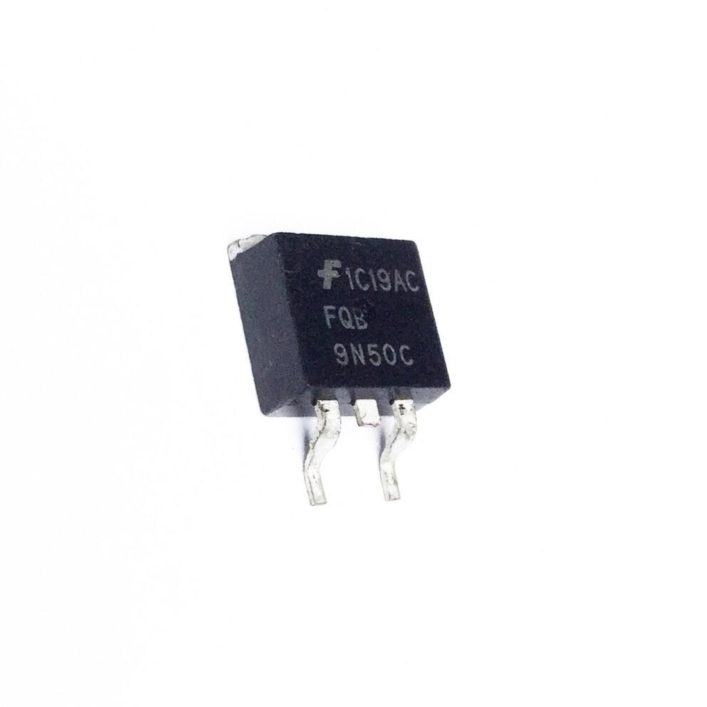 Transistor MOSFET FQB9N50C TO-263-3 SMD - SEMI-TECH-FQB9N50C - Comecx Labs