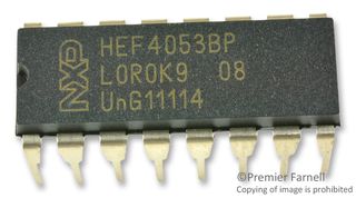 Circuito Integrado HEF4053BP DIP-16 PTH - CI-TECH-HEF4053BP - Comecx Labs