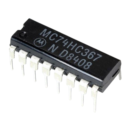Circuito Integrado MC74HC367N DIP-16 PTH - CI-TECH-MC74HC367N - Comecx Labs