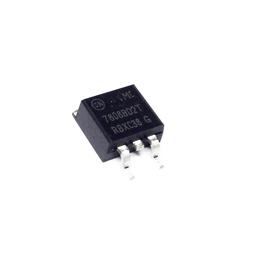 Regulador de Tensão MC7808BD2TG TO-263-3 SMD - CI-TECH-MC7808BD2TG - Comecx Labs