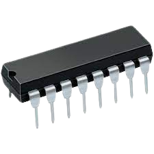 Circuito Integrado MM74HC163N DIP-16 PTH - CI-TECH-MM74HC163N - Comecx Labs
