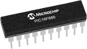 Circuito Integrado PIC16F685-I/P PDIP-20 PTH - CI-TECH-PIC16F685-I-P - Comecx Labs
